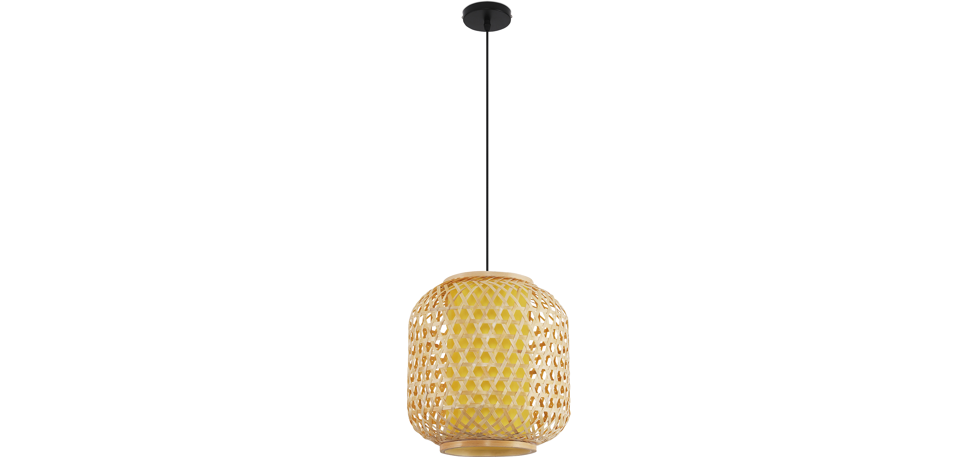 Compre Lámpara de techo de bambú - Lámpara colgante estilo boho - Karen ...