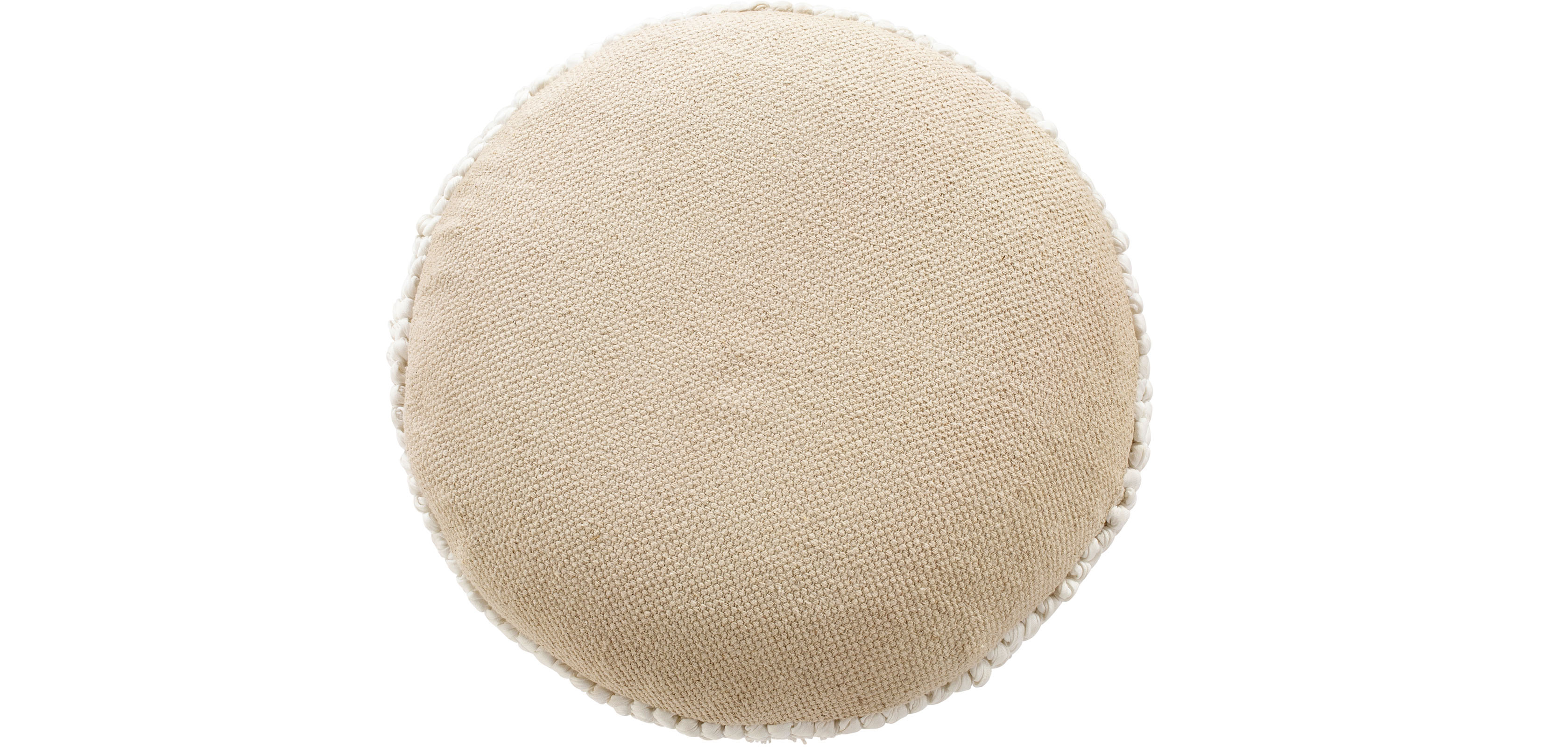 Compre Taburete puff estilo boho en madera y algodón - Zoe en España ...