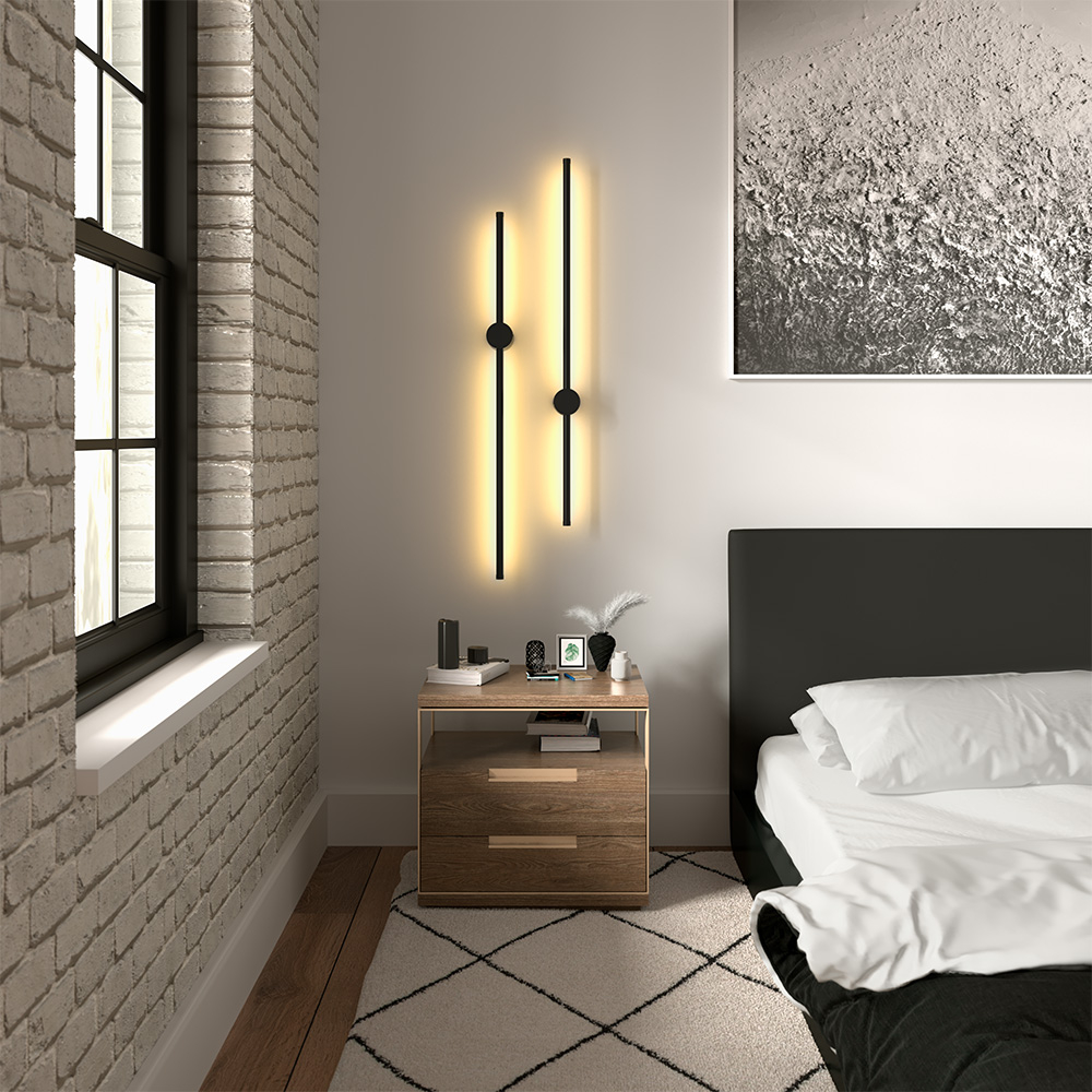 Lámpara led estilo muro, de pared. Aplique [Aluminio] - 164,00€ 